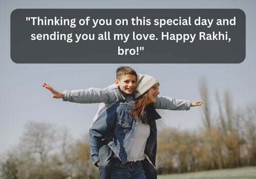 Rakhi Message For Long Distance Brother